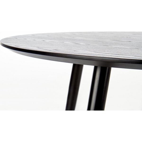 Table à manger Liam Ø120 cm - Noir/or Table à manger Liam Ø120 cm - Noir/or