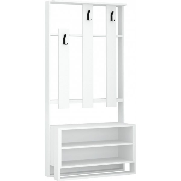 Meuble d\\\'entrée Chester - Blanc Meuble d\\\'entrée Chester - Blanc