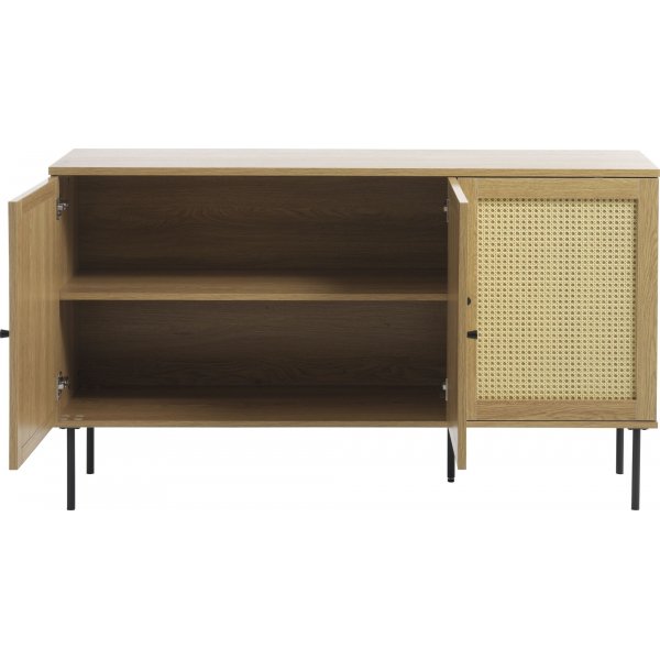 Buffet  menus - Chne/rotin artificiel