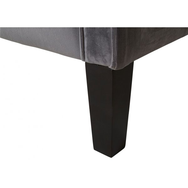 Fifth Avenue 3-sits soffa - Grå sammet Fifth Avenue 3-sits soffa - Grå sammet