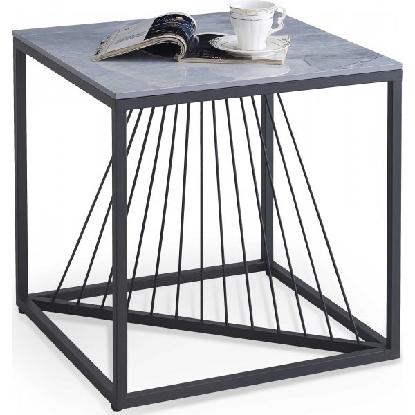 Table basse Eterneco 55 x 55 cm - Marbre gris Table basse Eterneco 55 x 55 cm - Marbre gris