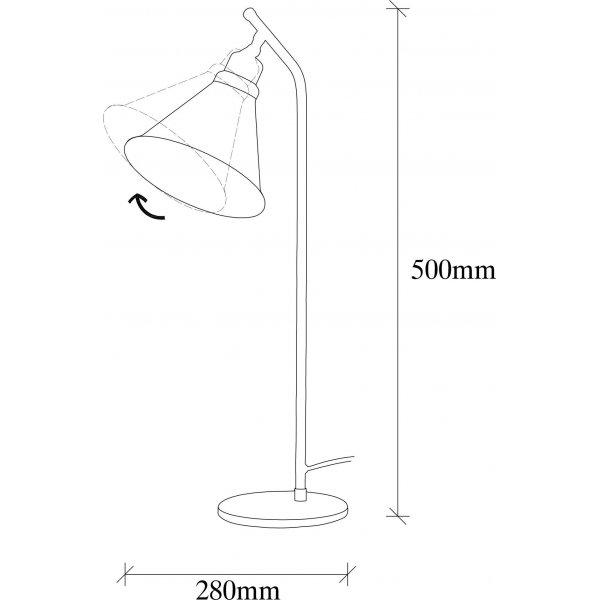Lampe à poser Sivani 2 - Vintage Lampe à poser Sivani 2 - Vintage