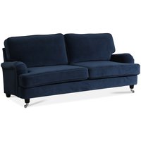Kvarsebo Howard 3-sits soffa - Royal blå (Sammet) Kvarsebo Howard 3-sits soffa - Royal blå (Sammet)