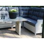 Wembley stllbar hrnsoffa med bord - Ljus konstrotting + Textilrengring fr mbler