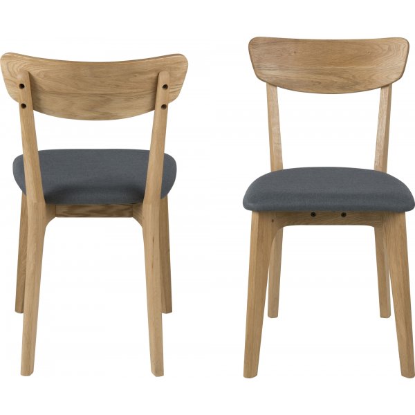 Chaise de salle à manger Taxi - Gris foncé Chaise de salle à manger Taxi - Gris foncé