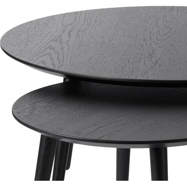 Table de paris Tally 88/52 cm - Noir