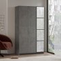 Home garderob 1 - Antracit/gr