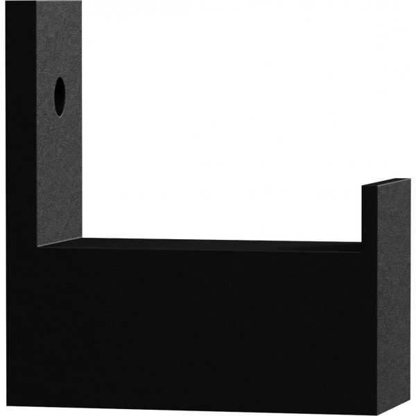 Nimes klädkrok 5,8 cm - Svart Nimes klädkrok 5,8 cm - Svart