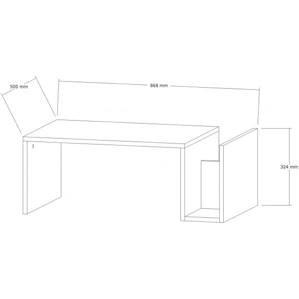 Table basse Mémo - Travertin Table basse Mémo - Travertin