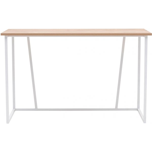 Lissa skrivbord 120 x 50 cm - Safir ek/vit