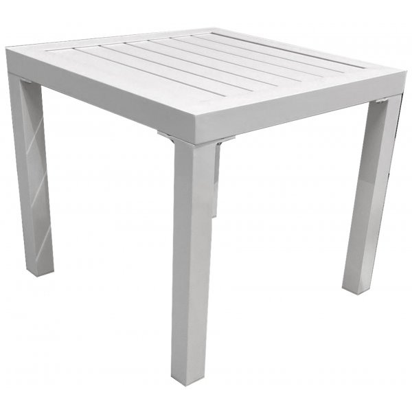 Vencie sidobord - Vit aluminium + Flckborttagare fr mbler