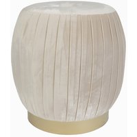Wrinkle sittpuff - Beige Sammet Wrinkle sittpuff - Beige Sammet