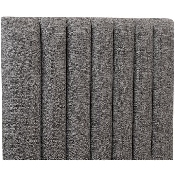 Tête de lit Ribbersborg (Tissu gris) - Toutes largeurs Tête de lit Ribbersborg (Tissu gris) - Toutes largeurs