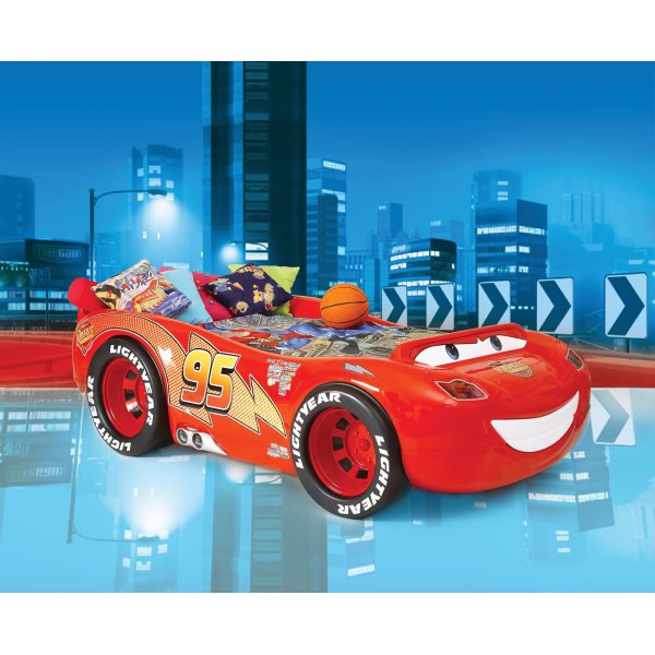 McQueen rallybil barnsäng 90 x 180 cm McQueen rallybil barnsäng 90 x 180 cm