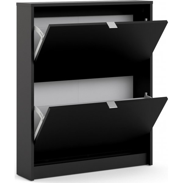 Shoes skoskåp med 2 fack - Svart Shoes skoskåp med 2 fack - Svart