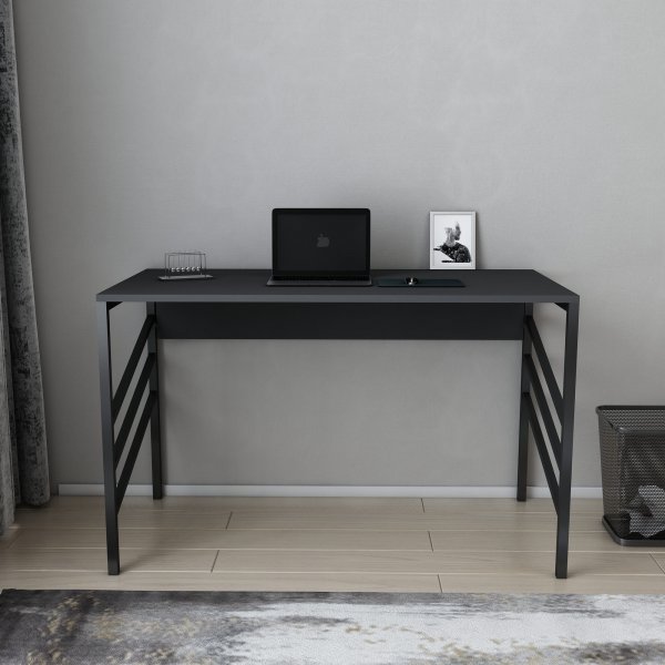 Josephine skrivbord 120 x 60 cm - Svart/antracit Josephine skrivbord 120 x 60 cm - Svart/antracit