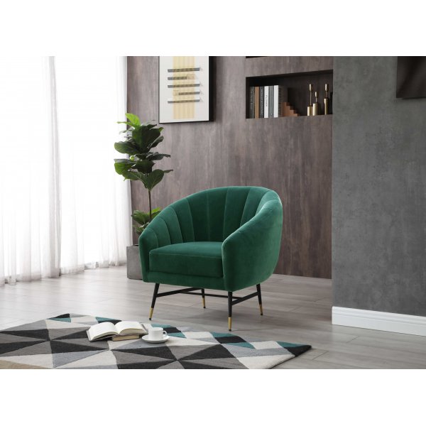 Fauteuil Lynn - Vert Fauteuil Lynn - Vert