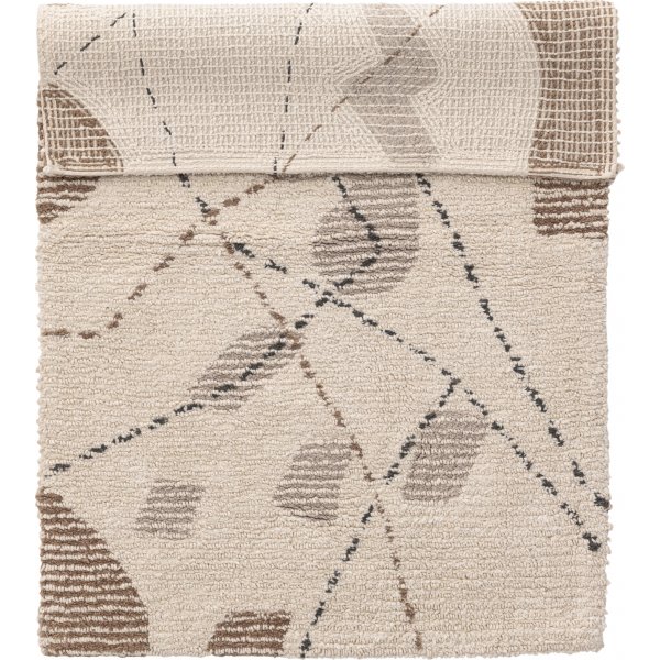 Paul matta 60x90 cm - Brun/grå Paul matta 60x90 cm - Brun/grå