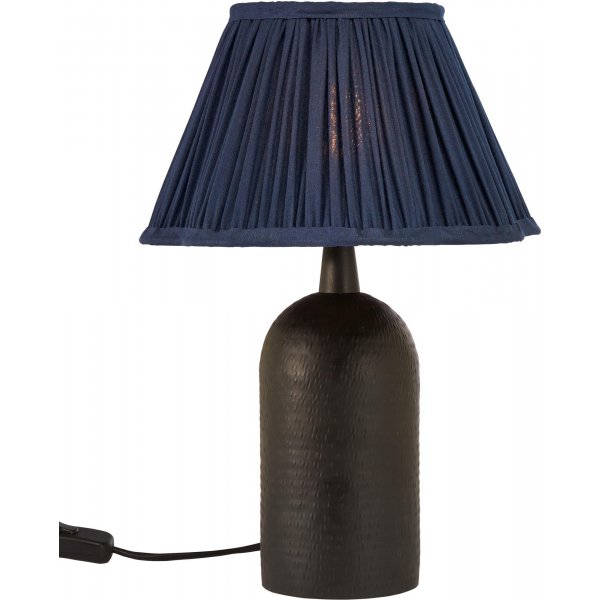 Lampe de table Riley - Noir/Bleu - 37 cm Lampe de table Riley - Noir/Bleu - 37 cm