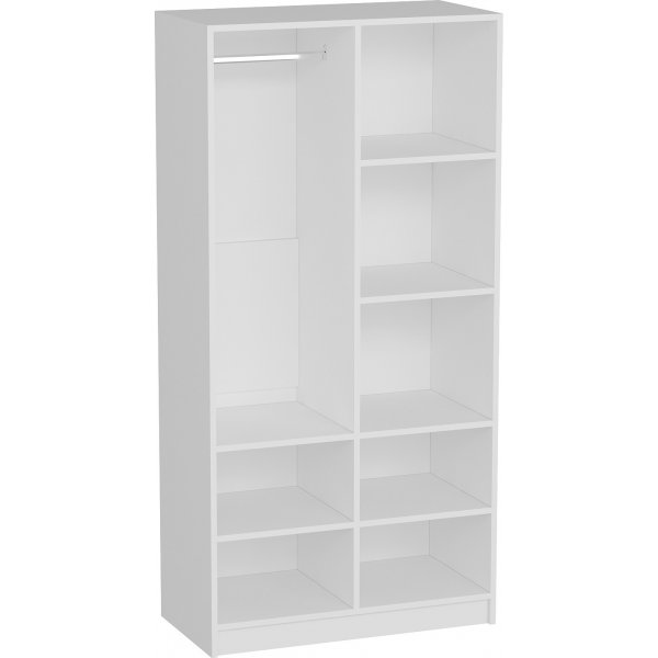 Newra garderob - Valnöt/vit Newra garderob - Valnöt/vit