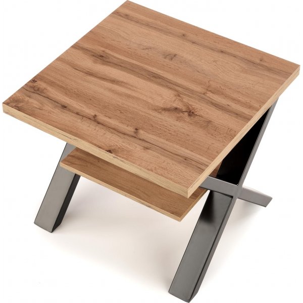 Table basse Kasady 65 cm - Chêne Wotan/noir Table basse Kasady 65 cm - Chêne Wotan/noir