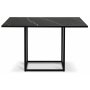 Sintorp matbord 120 cm - Svart marmor (Exklusivt laminat)