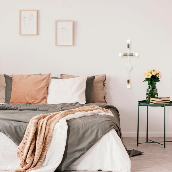 Nachtkastwandlamp 3167 - Wit