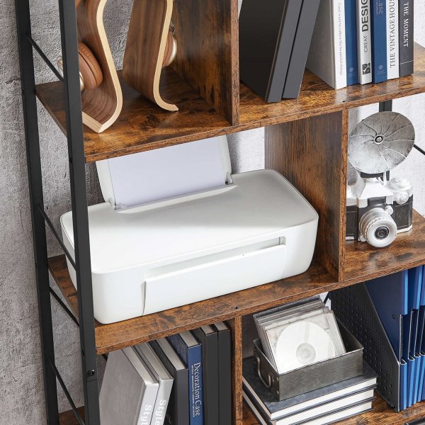 Bibliothèque Ragna - Marron/noir Bibliothèque Ragna - Marron/noir