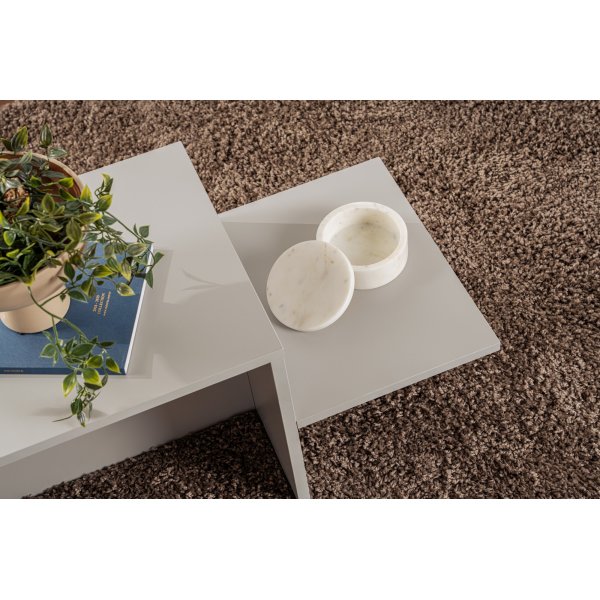 Harmony soffbord 80 x 40 cm - Grå Harmony soffbord 80 x 40 cm - Grå