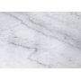 Maryland soffbord 75x75 cm - Vit kta Marmor / Svart underrede
