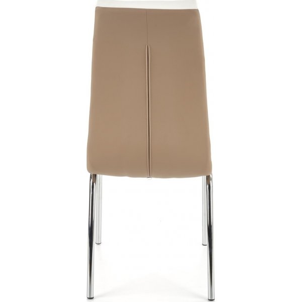 Chaise Isak - Blanc/cappuccino Chaise Isak - Blanc/cappuccino