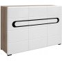 Hagfors sideboard - Vit/Svart