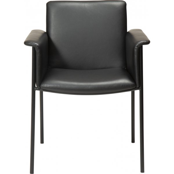 Fauteuil Vale - PU noir