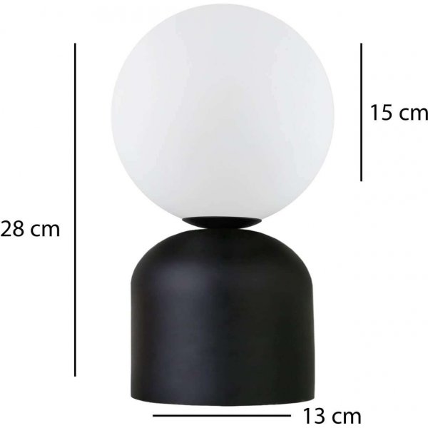 Orb bordslampa - Svart Orb bordslampa - Svart