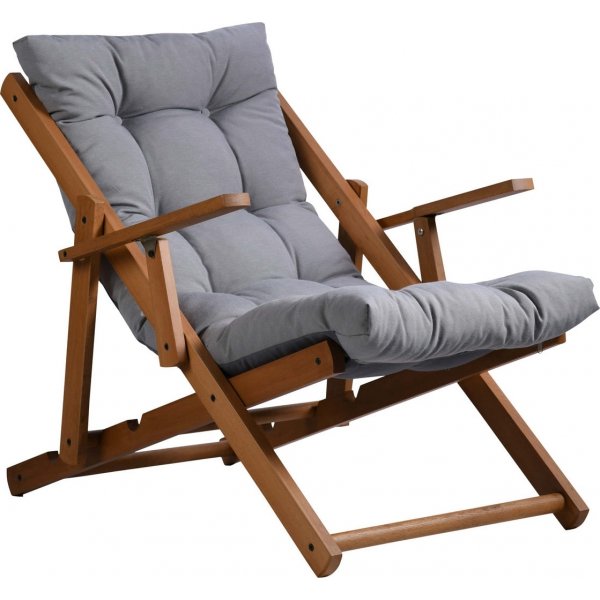 Repose däckstol - Grå + Fläckborttagare för möbler Repose däckstol - Grå + Fläckborttagare för möbler