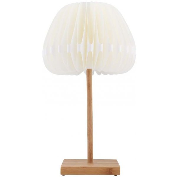 Li bordslampa - Bambu