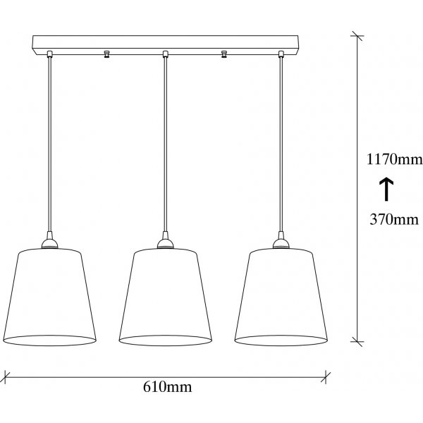 Plafonnier Berkeley 196-S1 - Noir Plafonnier Berkeley 196-S1 - Noir