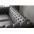 Royal Chesterfield 3-sits soffa - Black Chocolate konstläder + Fläckborttagare för möbler