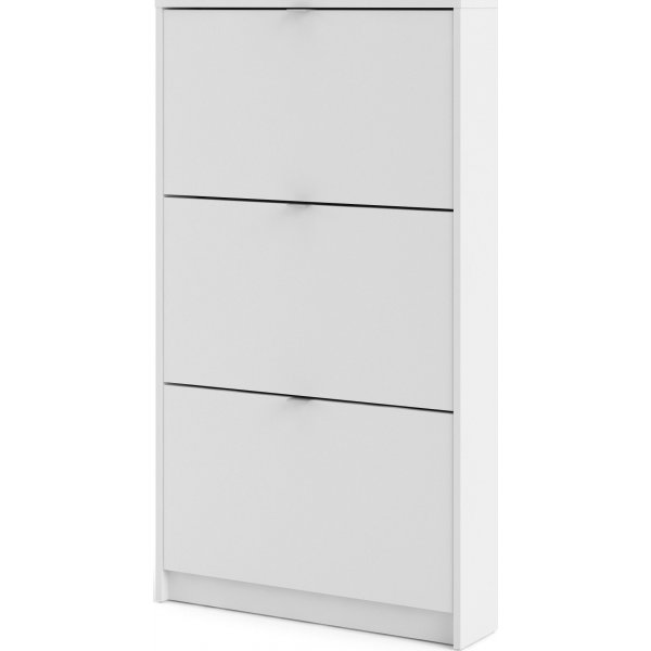 Shoes skoskåp med 3 fack - Vit Shoes skoskåp med 3 fack - Vit