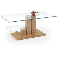 Tempa soffbord - Ek / Glas Tempa soffbord - Ek / Glas