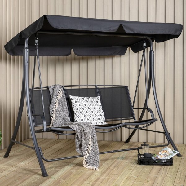 Madras hammock - Svart