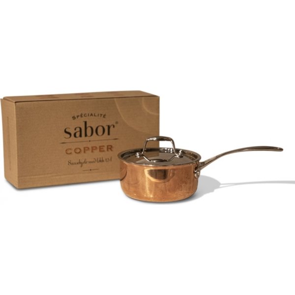 Sabor kopparkastrull 1,5 liter