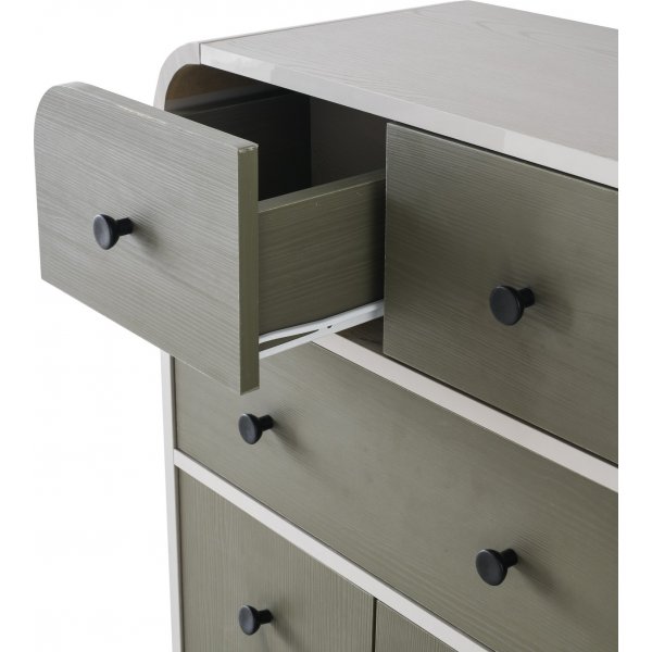 Greedy byrå - Grön/beige Greedy byrå - Grön/beige