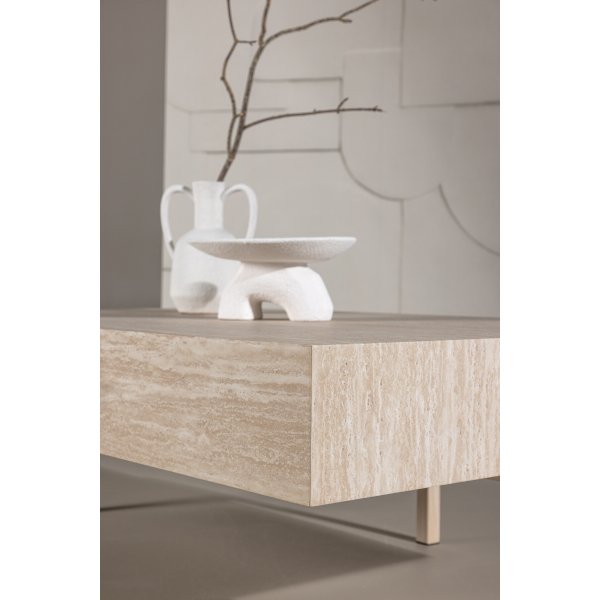 Vadholmen soffbord 130 x 76 cm - Whitewash