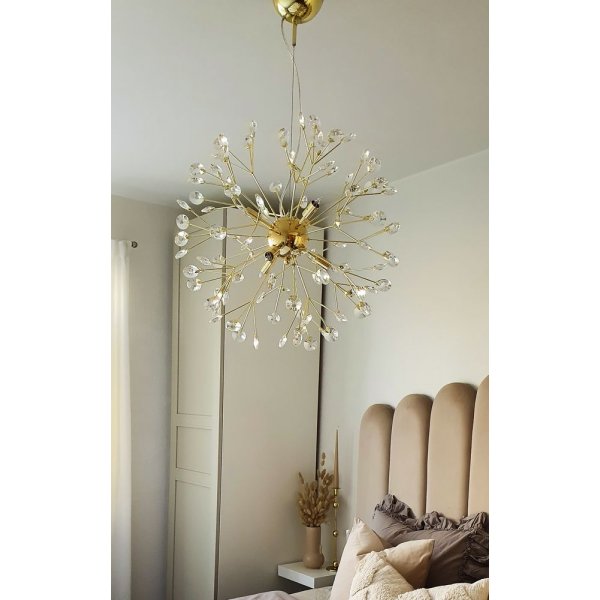 Plafonnier Viva - Laiton/clair