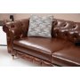 Costa 3-sits soffa - Brun