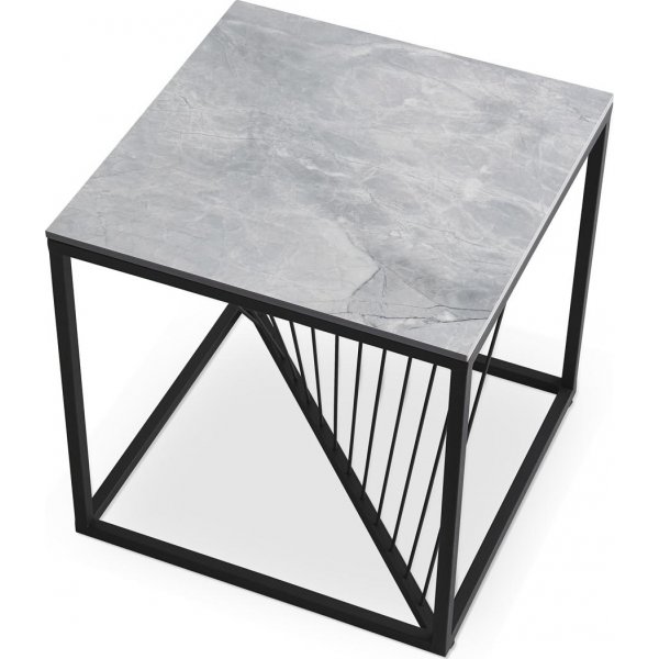 Table basse Eterneco 55 x 55 cm - Marbre gris Table basse Eterneco 55 x 55 cm - Marbre gris