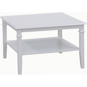 Table basse Ramns 80x80 cm - Blanc