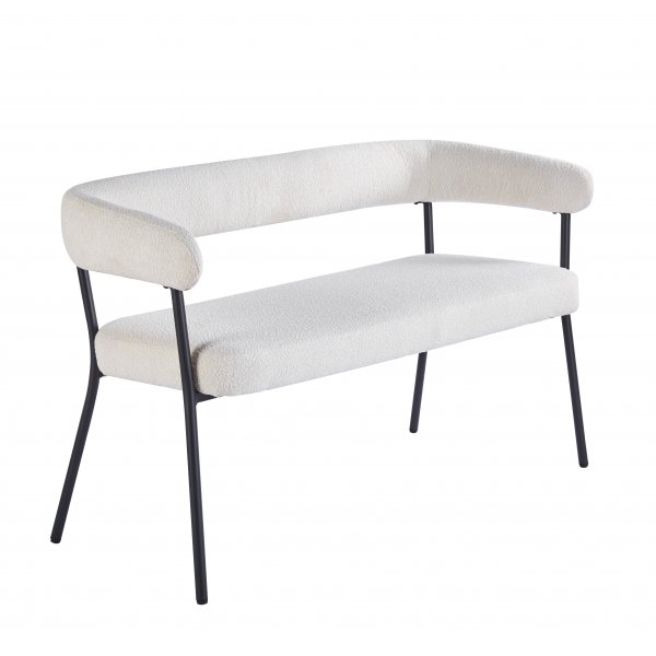 Wilma soffa 123 cm bred - Beige bouclè Wilma soffa 123 cm bred - Beige bouclè