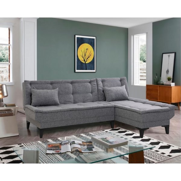 Santo divan slaapbank - Donkergrijs Santo divan slaapbank - Donkergrijs